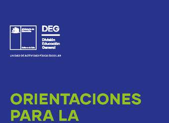 Orientaciones para la Actividad Física Escolar