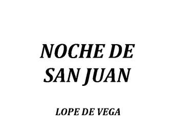Noche de San Juan