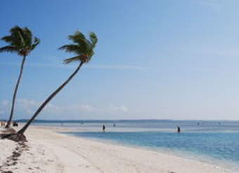 Fotografía de una isla del Caribe Fotografía de una isla del Caribe