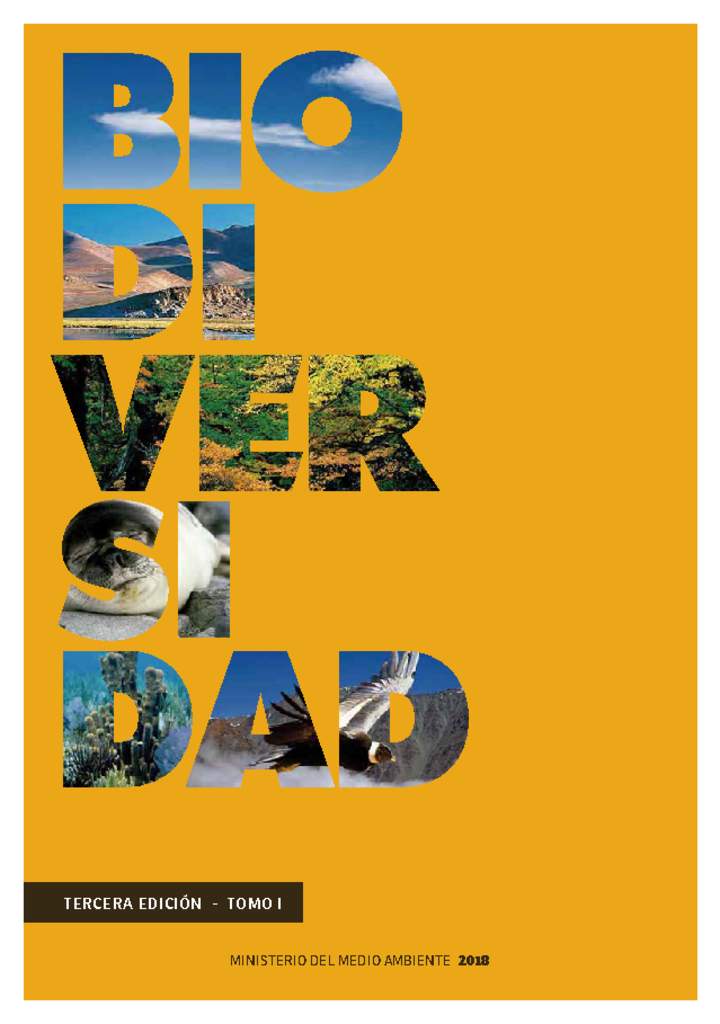 Biodiversidad de Chile, Tercera edición – Tomo I