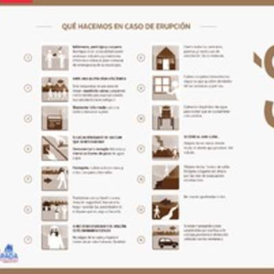 ¿Qué hacemos en caso de erupción volcánica? ¿Qué hacemos en caso de erupción volcánica?