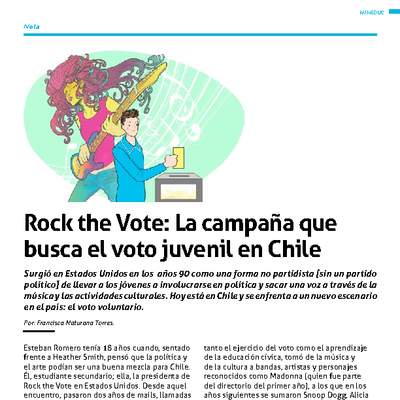 Lectura sobre la importancia de la participación ciudadana en las elecciones Lectura sobre la importancia de la participación ciudadana en las elecciones