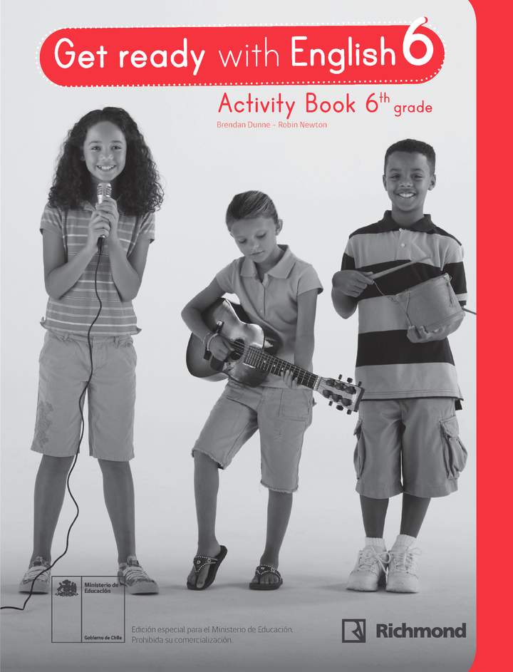 Inglés (Propuesta) 6° básico, Activity Book - Fragmento de muestra Inglés (Propuesta) 6° básico, Activity Book - Fragmento de muestra