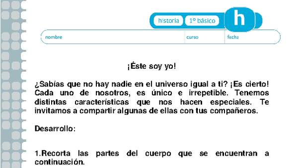 ¡Éste soy yo! ¡Éste soy yo!