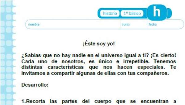 ¡Éste soy yo! ¡Éste soy yo!