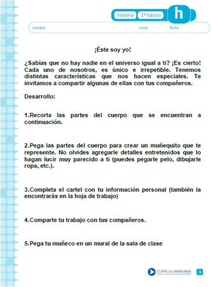 ¡Éste soy yo! ¡Éste soy yo!