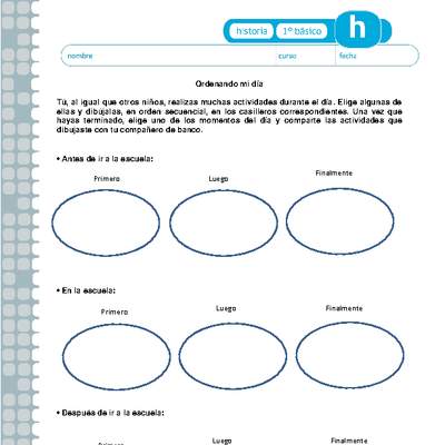 Ordenando mi día Ordenando mi día