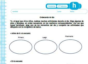 Ordenando mi día Ordenando mi día