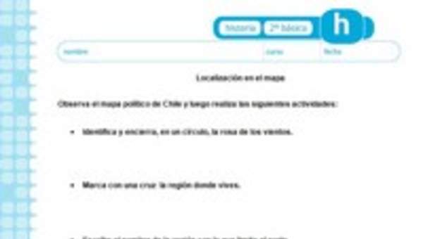 Localización en el mapa Localización en el mapa