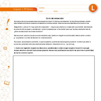 Carta del emperador Carta del emperador