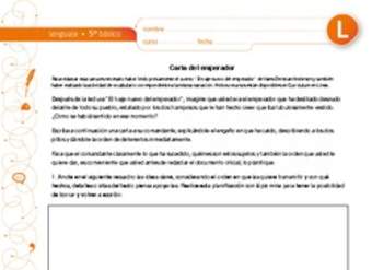 Carta del emperador Carta del emperador