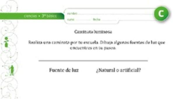 Paseo luminoso Paseo luminoso