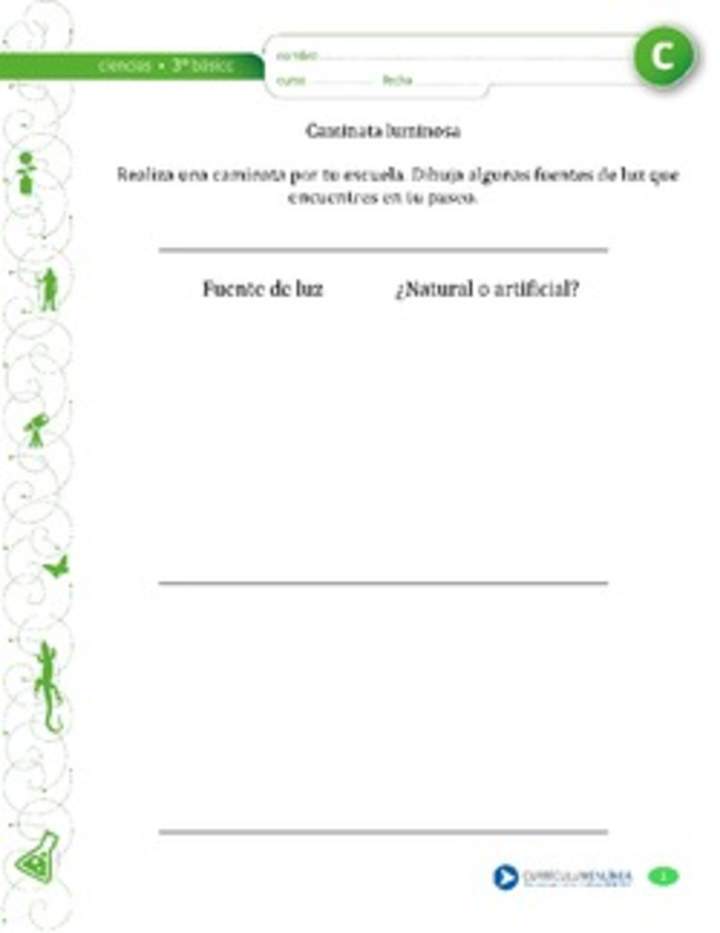 Paseo luminoso Paseo luminoso