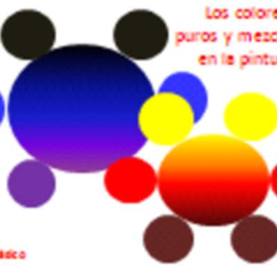Los colores puros y mezclados en la pintura Los colores puros y mezclados en la pintura