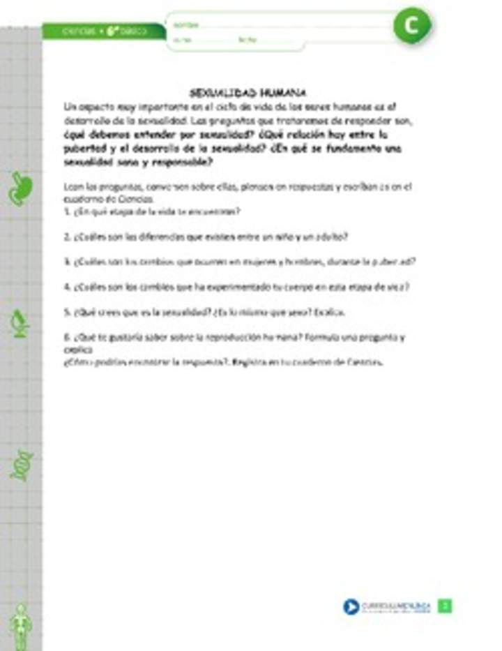 Sexualidad Sexualidad