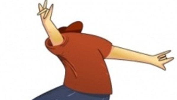 Niño practicando skateboard Niño practicando skateboard