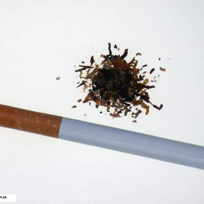 Imagen de un cigarrillo Imagen de un cigarrillo