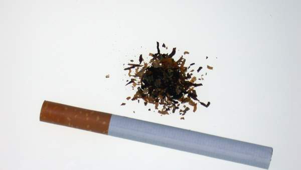 Imagen de un cigarrillo Imagen de un cigarrillo