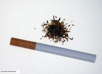 Imagen de un cigarrillo Imagen de un cigarrillo