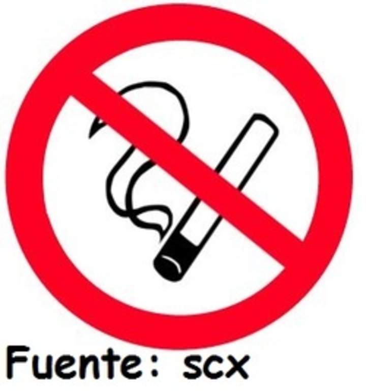 Signo internacional prohibido fumar Signo internacional prohibido fumar