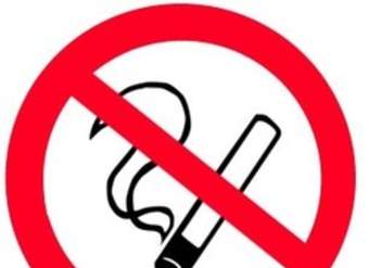 Signo internacional prohibido fumar Signo internacional prohibido fumar