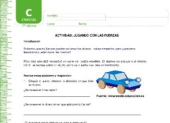 Jugando con las fuerzas Jugando con las fuerzas