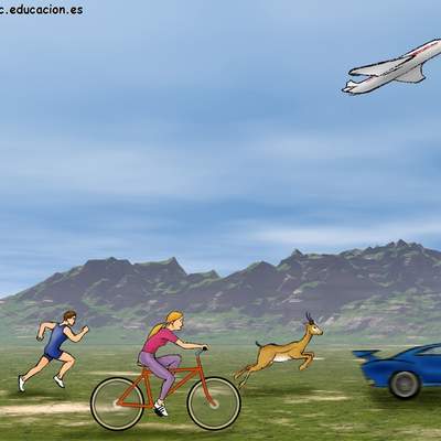 Movimientos de distintos cuerpos Movimientos de distintos cuerpos