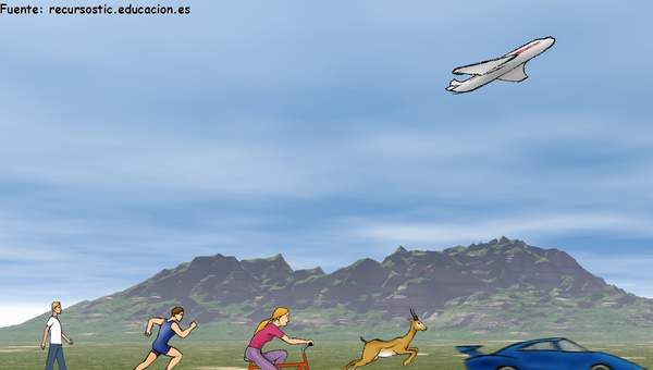 Movimientos de distintos cuerpos Movimientos de distintos cuerpos