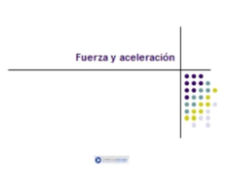 Fuerza y movimiento Fuerza y movimiento