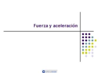 Fuerza y movimiento Fuerza y movimiento