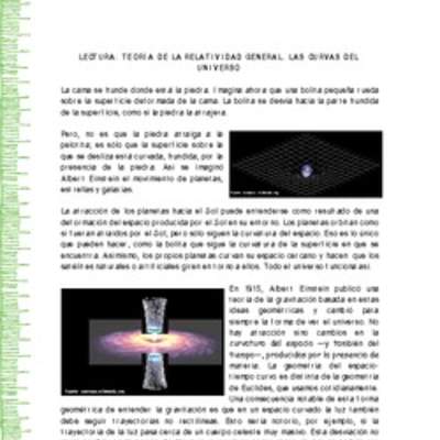 Teoría de la relatividad Teoría de la relatividad