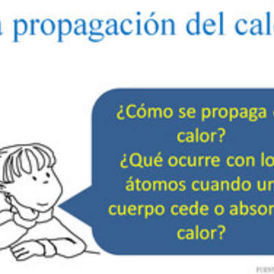 La propagación del calor La propagación del calor
