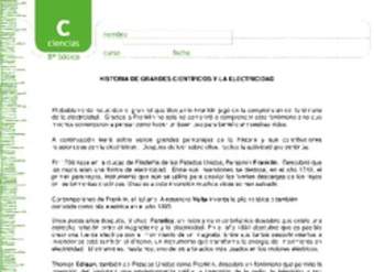 Historia de grandes científicos y la electricidad Historia de grandes científicos y la electricidad