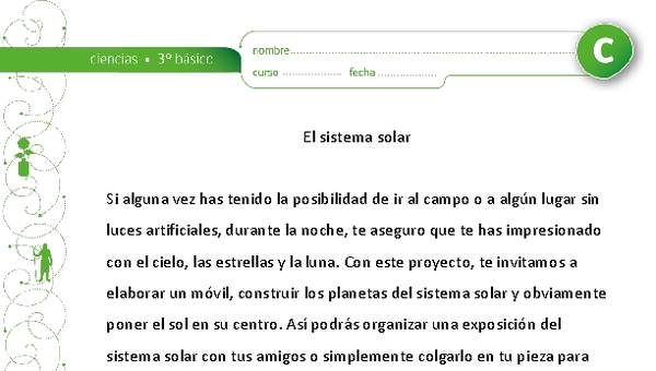 El sistema solar El sistema solar