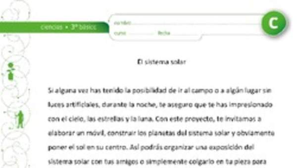 El sistema solar El sistema solar