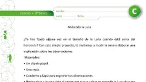 Midiendo la Luna Midiendo la Luna