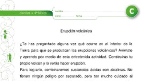 Erupción volcánica Erupción volcánica