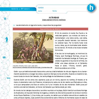 Descubrimiento de América Descubrimiento de América