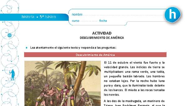 Descubrimiento de América Descubrimiento de América