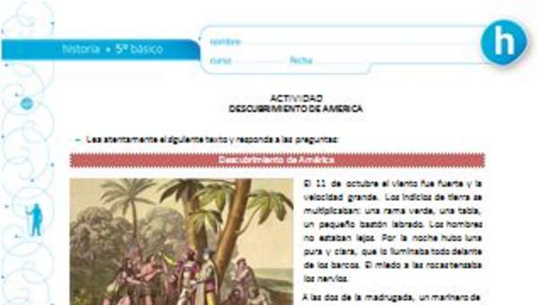 Descubrimiento de América Descubrimiento de América