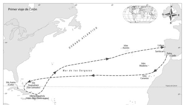 Primer viaje de Colón Primer viaje de Colón