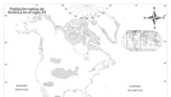 Población nativa de América en el siglo XV Población nativa de América en el siglo XV