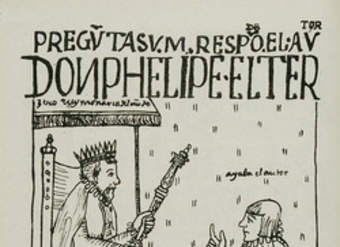 Rey Felipe III por Guamán Poma Rey Felipe III por Guamán Poma