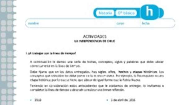 Independecia de Chile Independecia de Chile