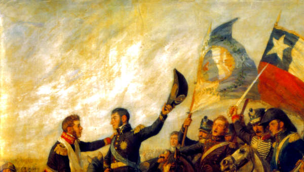 Abrazo de Maipú Abrazo de Maipú