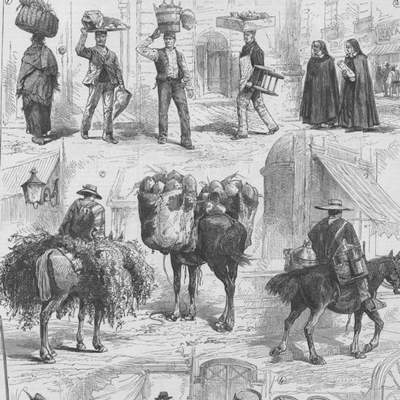Personajes de Santiago en 1890 Personajes de Santiago en 1890