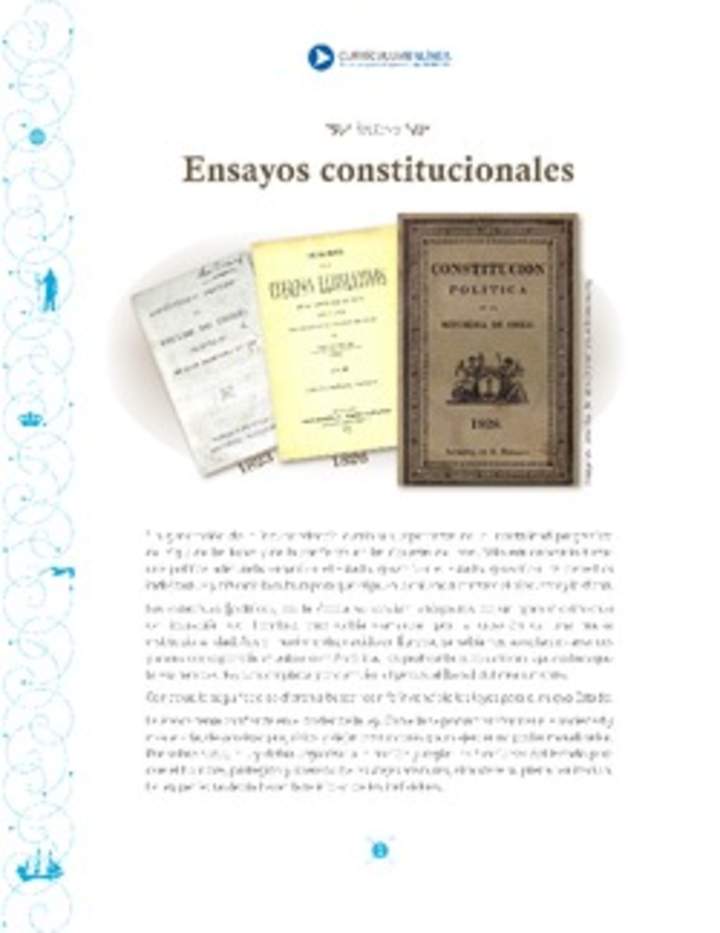 Ensayos Constitucionales Ensayos Constitucionales