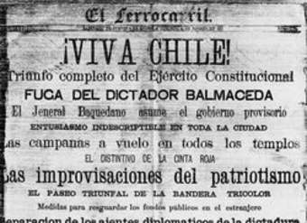 Diario fin Guerra Civil 1891 Diario fin Guerra Civil 1891
