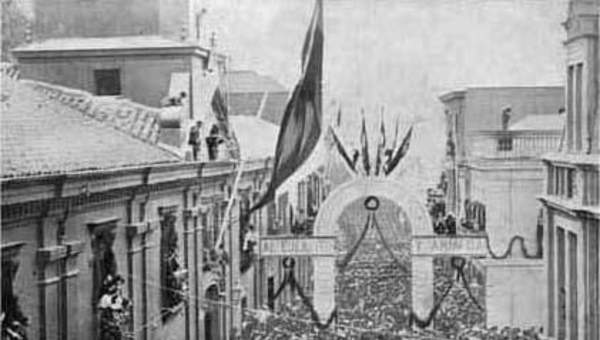 Regreso tropas Guerra del Pacífico Regreso tropas Guerra del Pacífico