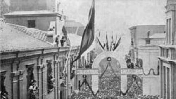 Regreso tropas Guerra del Pacífico Regreso tropas Guerra del Pacífico